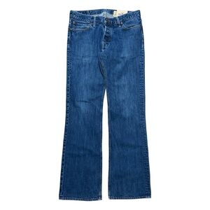 Vintage Y2K Hollister California Dark Wash Bootcut Mall Core Jeans Size 34x34